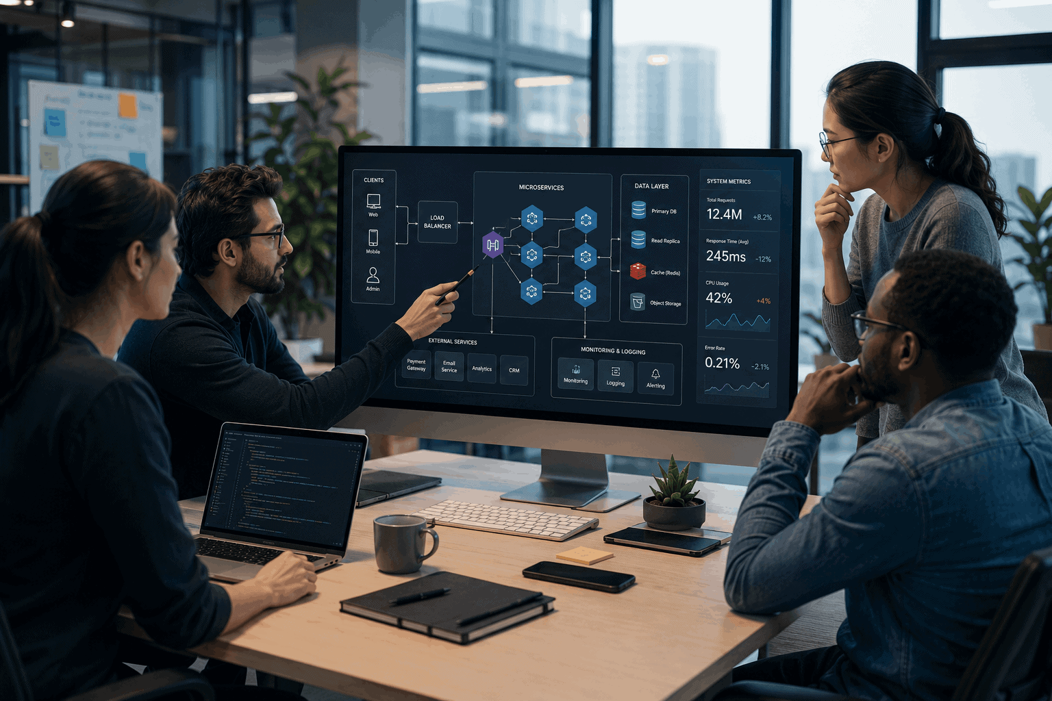 Scalable web applications architecture for high-growth companies