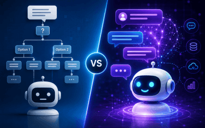AI Chatbots vs Traditional Chatbots featured image 1 AI Chatbots vs Traditional Chatbots: Which Is Better for Your Business?