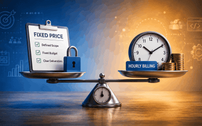 Fixed Price vs Hourly Outsourcing Model featured img 1 Fixed Price vs Hourly: Which Outsourcing Model Saves More?